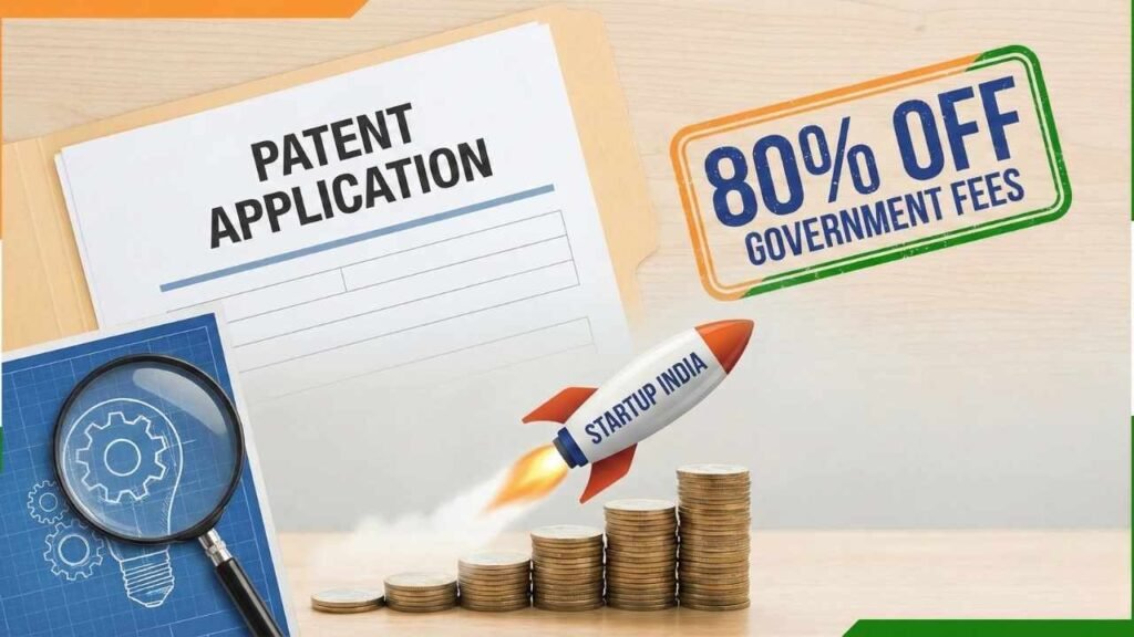Discount on Patent Filing Fees Under Startup India Scheme